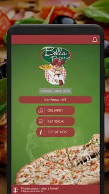 Bella Pizzaria android App screenshot 4